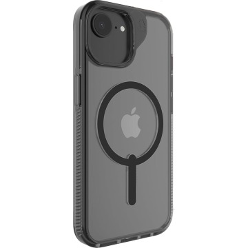 Etui Zagg Santa Cruz Snap do iPhone 17e / 16e / 15 / 14 / 13 do MagSafe, przeźroczysto-czarne
