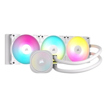 CORSAIR NAUTILUS 360 ARGB White, 360mm Radiator, Liquid CPU Cooler