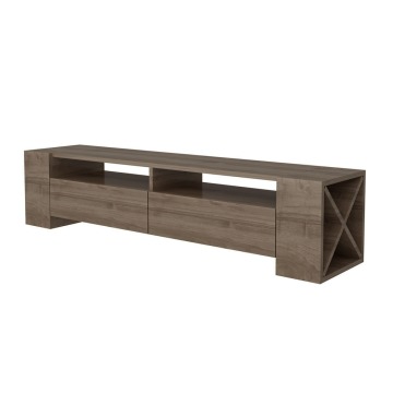 SELSEY Szafka RTV Soska 155 cm orzech - Genesis