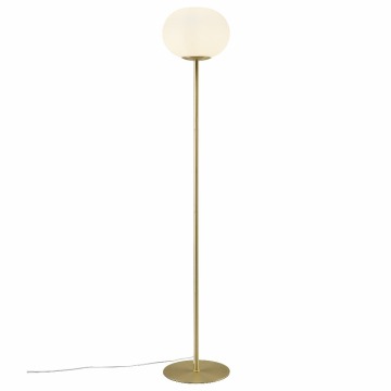 SELSEY Lampa podłogowa Alton 150 cm na złotej podstawie - Genesis