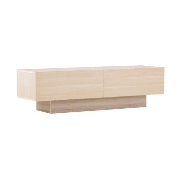 SELSEY Szafka RTV Siveran 160x45 cm w kolorze naturalnym - Genesis