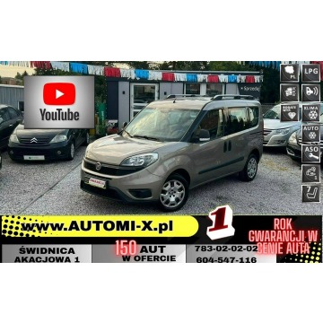 Fiat Doblo  Minivan/Van 2017,  1.4 benzyna+LPG - Na sprzedaż za 43 900 zł - Świdnica - zdjęcie 1