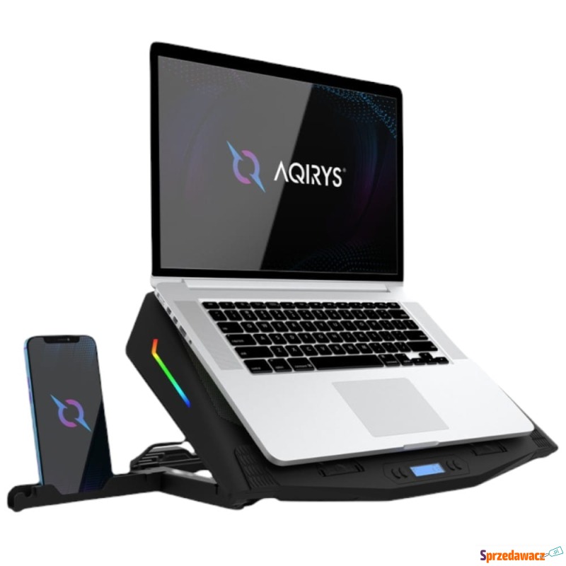 Podstawka chłodząca pod laptopa do 17", AQIRYS... - Pozostałe akcesoria - Rzeszów