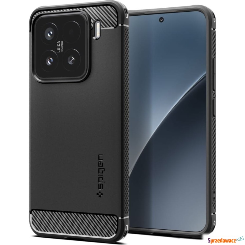 Etui Spigen Rugged Armor do Xiaomi 15, czarne - Etui na smartfony - Warszawa