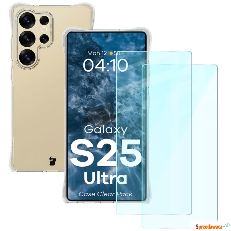 Elastyczne etui + 2x szkło hartowane Bizon Case... - Etui na smartfony - Siedlce