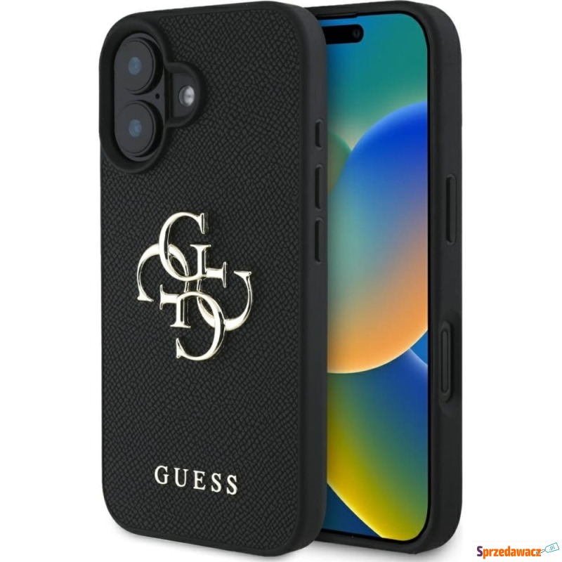 Etui Guess Grained Big 4G Small Classic Logo do... - Etui na smartfony - Kalisz