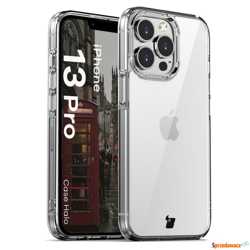 Etui Bizon Case Halo do iPhone 13 Pro, przezroczyste - Etui na smartfony - Bielsko-Biała