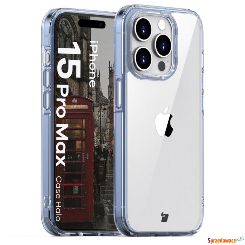 Etui Bizon Case Halo do iPhone 15 Pro Max, pr... - Etui na smartfony - Kalisz