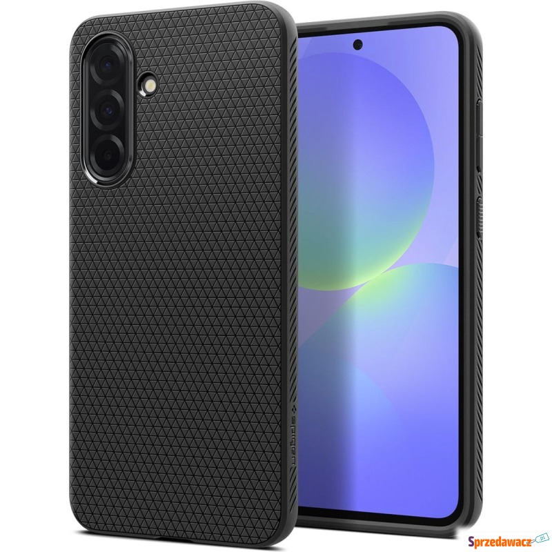 Etui Spigen Liquid Air do Galaxy A36 5G, czarne - Etui na smartfony - Bolesławiec