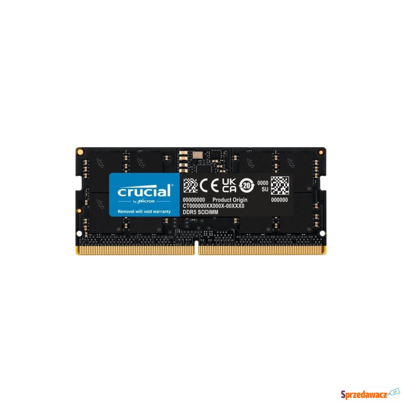 Pamięć RAM NB MEMORY 16GB DDR5-5600 SO/CT16G5... - Pamieć RAM - Kielce