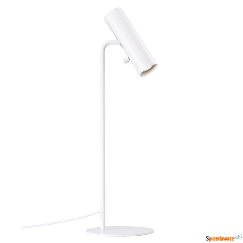 SELSEY Lampka na biurko MIB biała - Genesis - Lampy stołowe - Płock