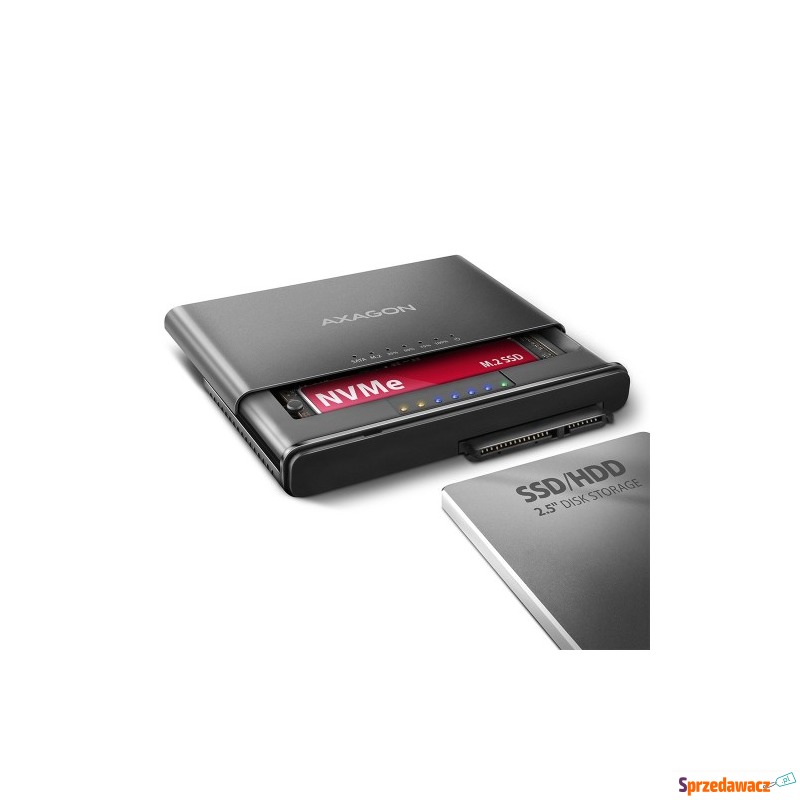 Axagon ADSA-CC USB-C 10Gbps - NVMe M.2 SSD & SATA... - Pozostały sprzęt kom... - Jarosław