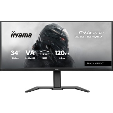 iiyama G-Master GCB3482WQSU-B1 Black Hawk - 120Hz | UWQHD | 34'' | VA | 0.6ms