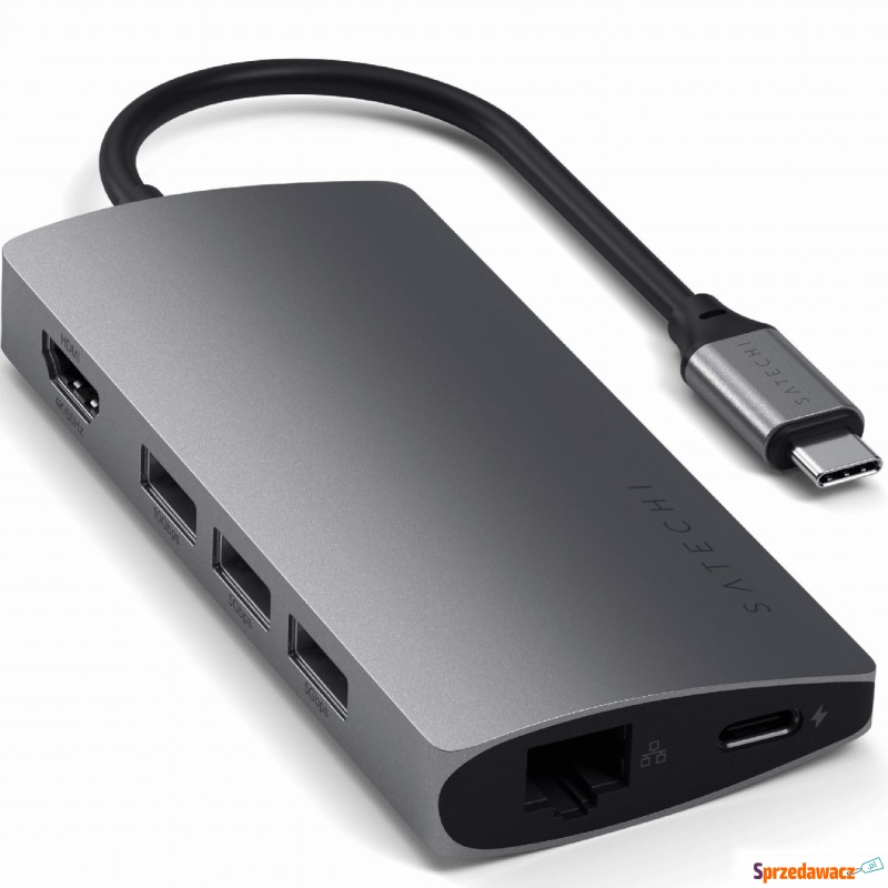 Adapter, hub USB-C 7w1, Satechi Aluminium Mul... - Pozostałe akcesoria - Legionowo