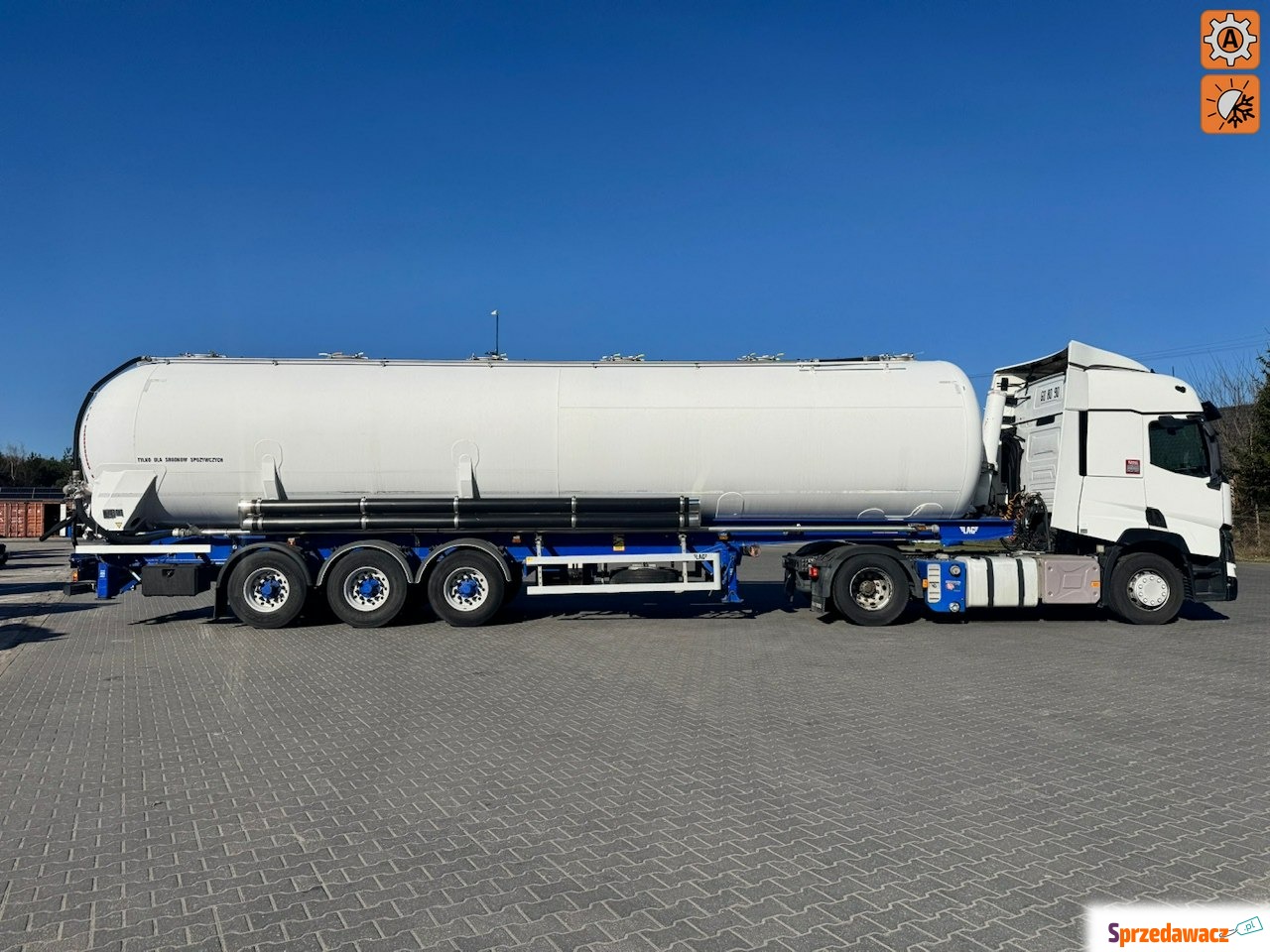 Renault T520 - +SILOS LAG+POMPA...