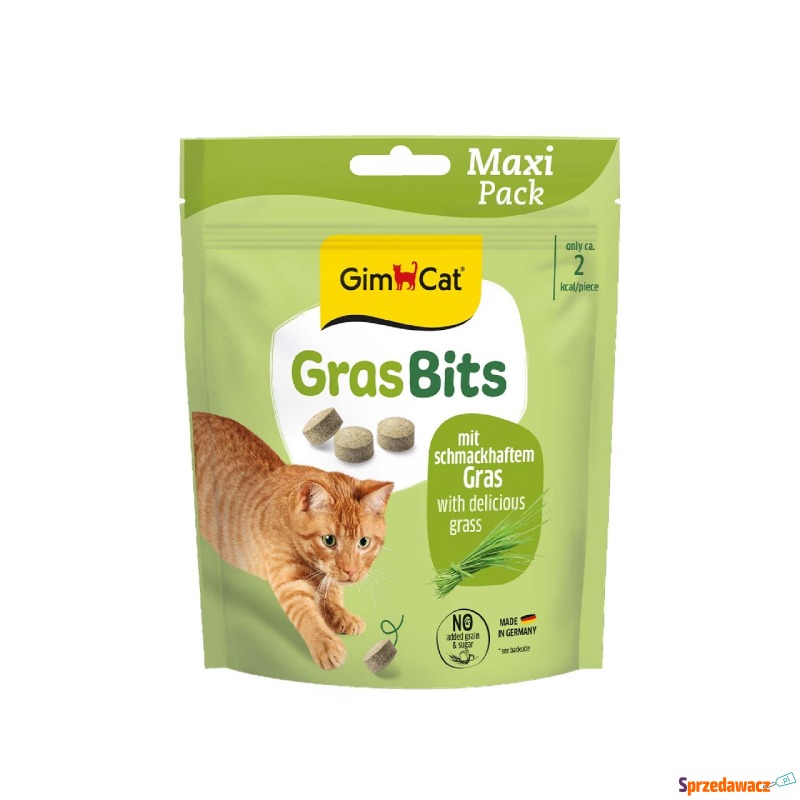 GimCat GrasBits - 140 g - Przysmaki dla kotów - Piotrków Trybunalski