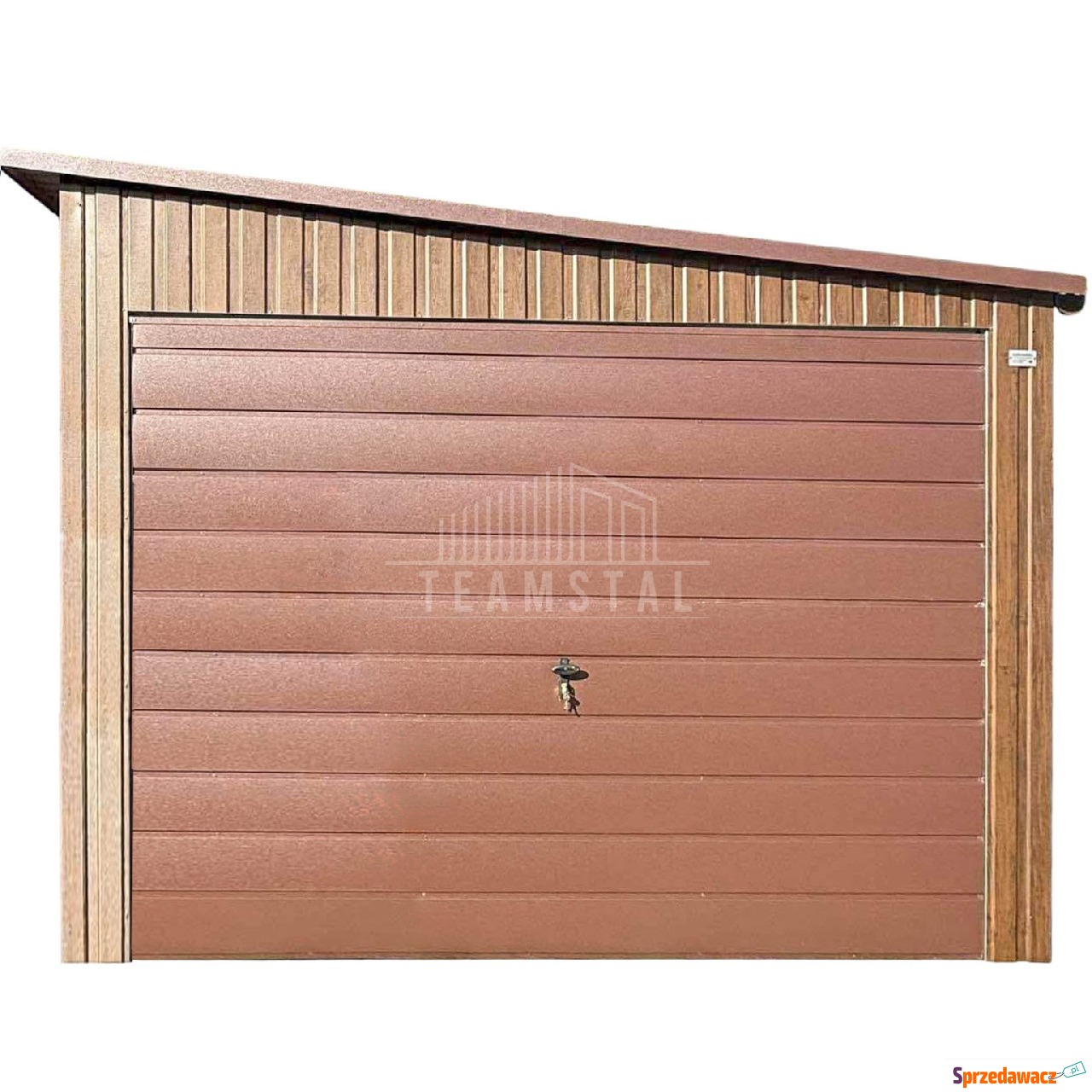 Garaż blaszany 3,5x8m brama uc...