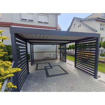 CarPort PREMIUM - wiata samochodowa 4x5 - antracyt... - Garaże i wiaty - Niepołomice - zdjęcie 3