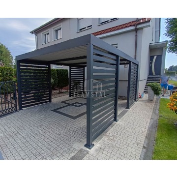 CarPort PREMIUM - wiata samochodowa 4x5 - antracyt... - Garaże i wiaty - Niepołomice - zdjęcie 2