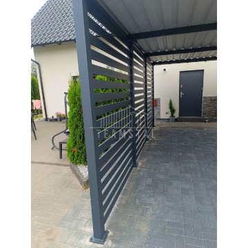CarPort PREMIUM - wiata samochodowa 6x6 - antracyt... - Garaże i wiaty - Koszalin - zdjęcie 2
