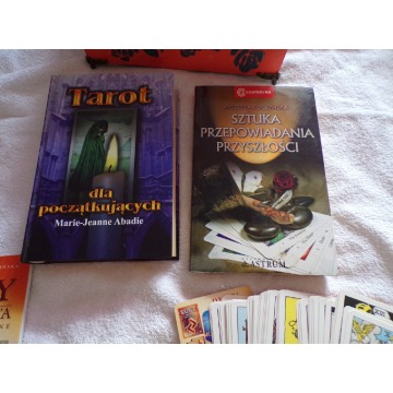 Karty Tarota dla początkujących , nowe + 3 ksiązki - Pozostałe art. hobbystyczne - Świdnik - zdjęcie 2