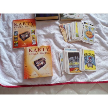 Karty Tarota dla początkujących , nowe + 3 ksiązki - Pozostałe art. hobbystyczne - Świdnik - zdjęcie 3