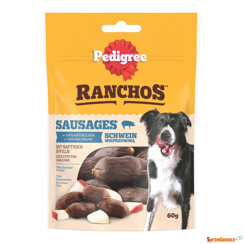 Pedigree Ranchos Sausages - Wieprzowina z jab... - Przysmaki dla psów - Ostrołęka
