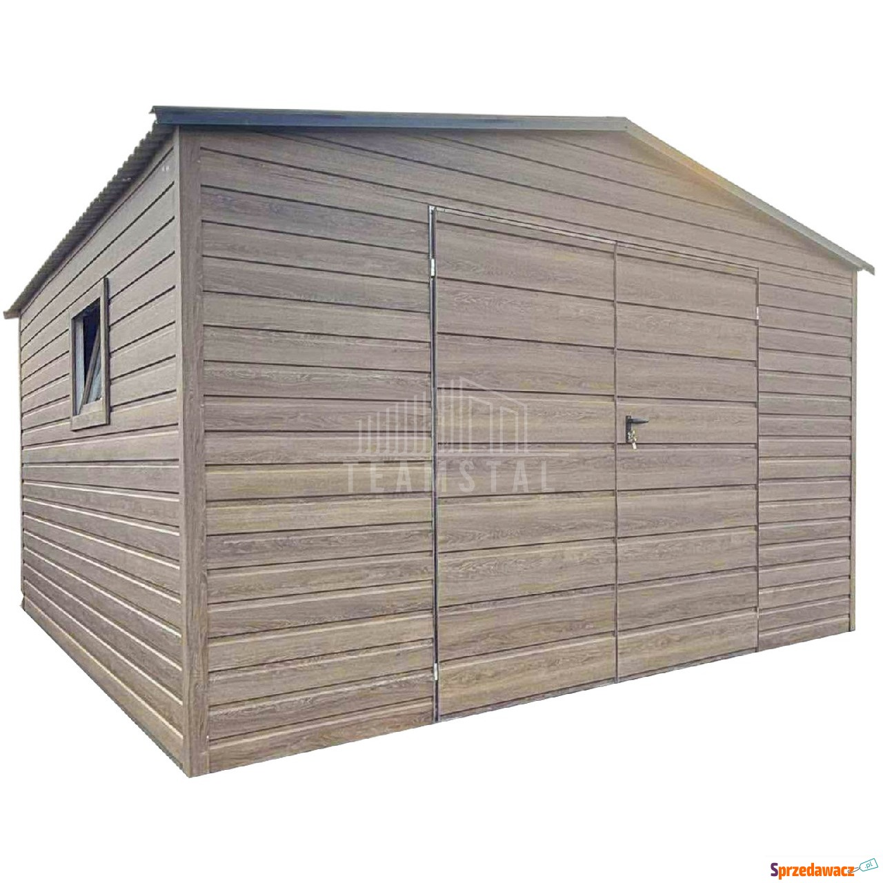 Schowek domek ogrodowy 4x3m brama...