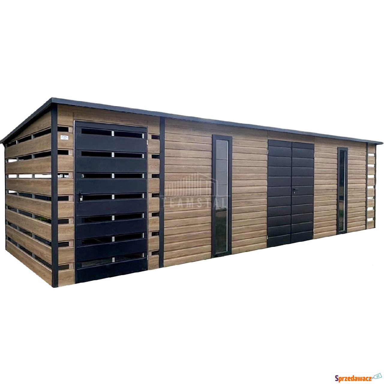 Schowek domek ogrodowy 6x2,5m wiata...