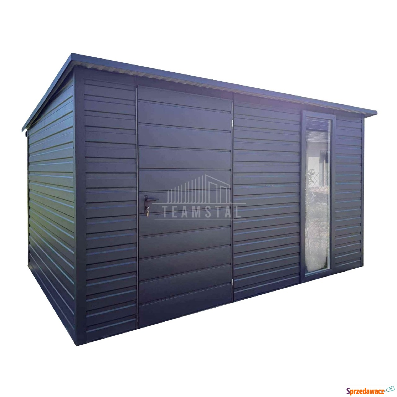 Schowek - Domek 3,5x2m - drzwi...