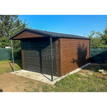 Schowek domek ogrodowy Garaż 3,5x4m wiata 0,5m... - Altany, domki, namioty - Otwock - zdjęcie 3