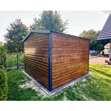 Schowek domek 2,5x2,5m drzwi okno drewnopodobny... - Altany, domki, namioty - Świnoujście - zdjęcie 3