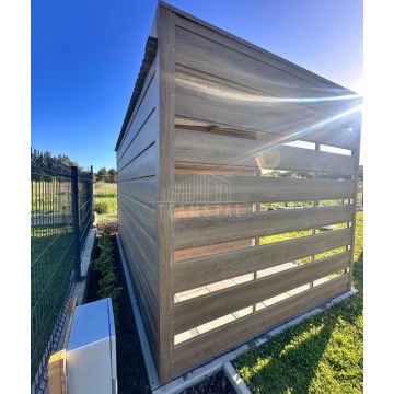 Schowek domek ogrodowy 2x2m + wiata 1,5m drzwi... - Altany, domki, namioty - Gryfice - zdjęcie 2