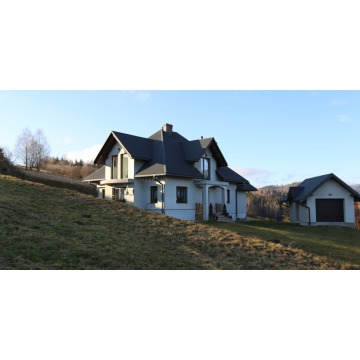 Nowoczesny dom z widokiem na Pieniny – 174 m²