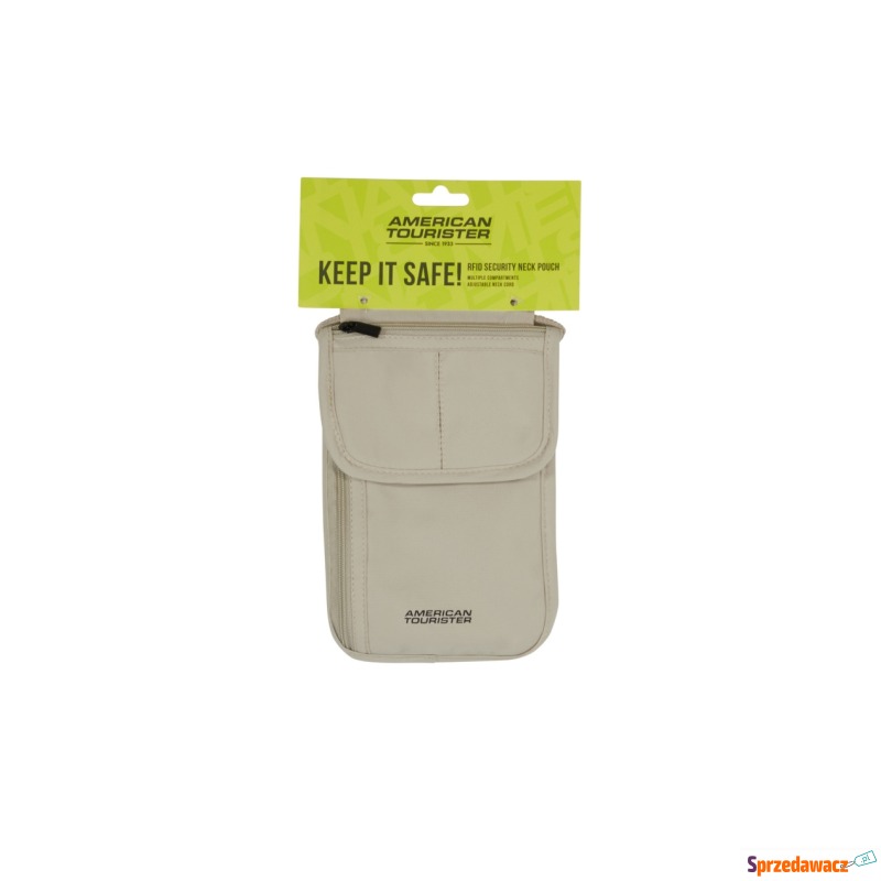 Saszetka na szyję z RFID American tourister Sand - Saszetki - Radom