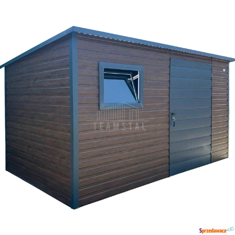 Schowek domek ogrodowy 3x2m drzwi okno  drewn... - Altany, domki, namioty - Jarocin