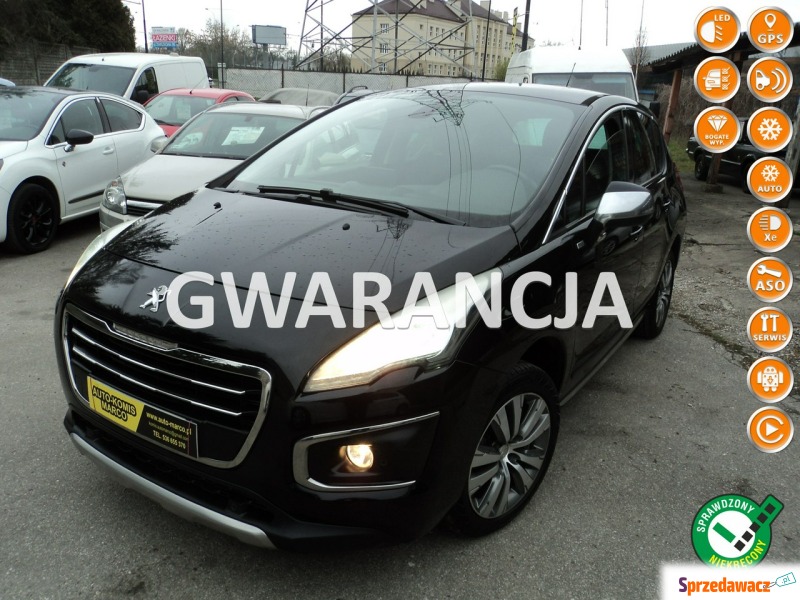 Peugeot 3008  Hatchback 2016,  1.6 diesel - Na sprzedaż za 33 900 zł - Lublin