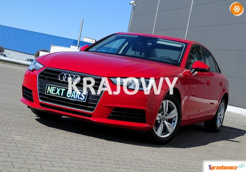 Audi A4  Sedan/Limuzyna 2016,  2.0 diesel - Na sprzedaż za 51 900 zł - Włocławek