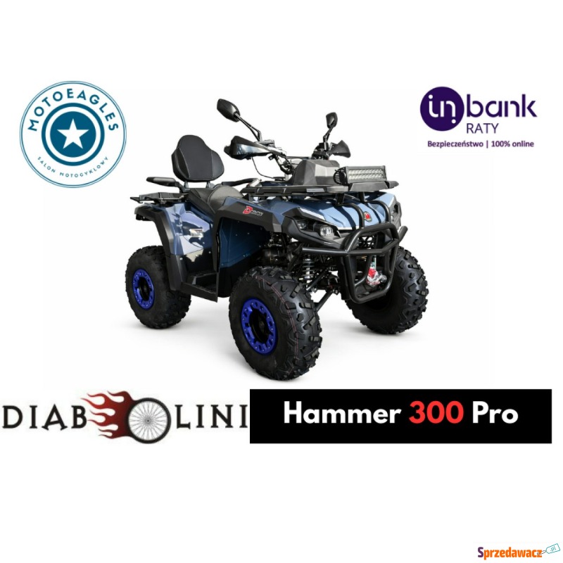 Cross Diabolini Hammer 300 Pro Transport Raty... - Quady - Bicz
