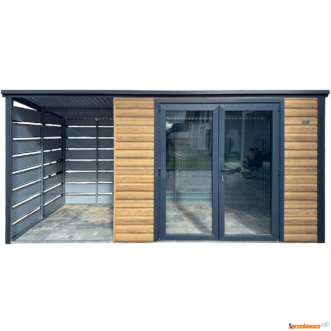 Schowek domek ogrodowy 3,5x2m -...