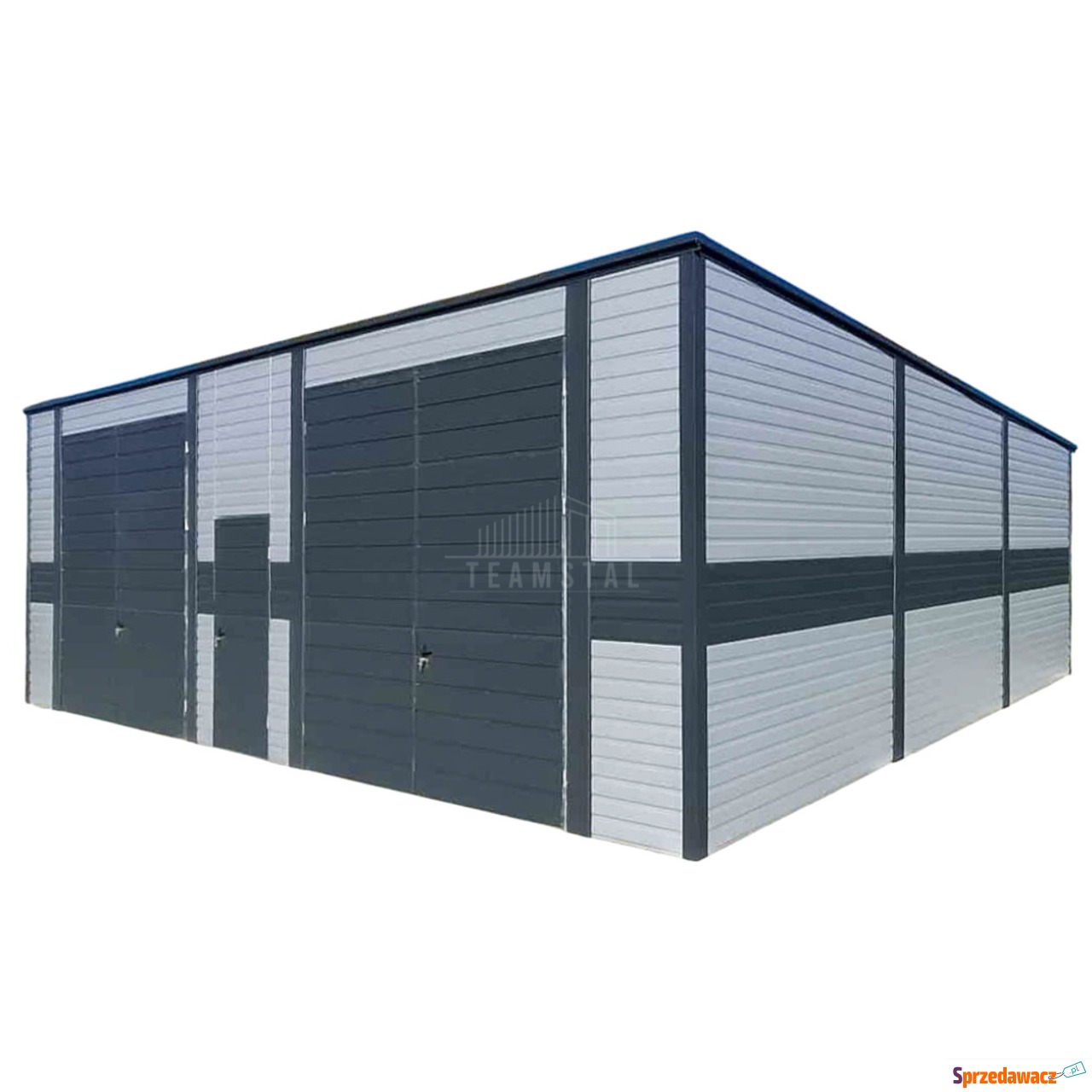 Hala - garaż blaszany 9,5x9m -...