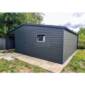 Schowek domek ogrodowy 4,5x5m + wiata 1,5m drzwi... - Altany, domki, namioty - Kłodzko - zdjęcie 2