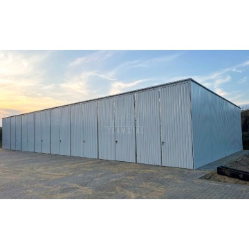 Hala blaszana 24x8m - 8x brama dwuskrzydłowa -... - Garaże i wiaty - Braniewo - zdjęcie 2