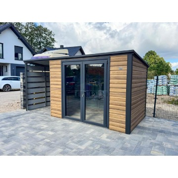 Schowek domek ogrodowy 3,5x2m - wiata 2m drzwi... - Altany, domki, namioty - Zgorzelec - zdjęcie 3