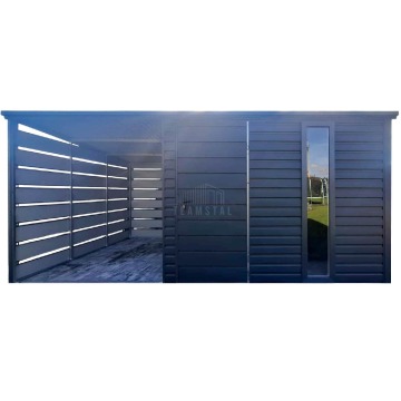 Schowek - domek ogrodowy 3x3m - wiata 3m - drzwi... - Altany, domki, namioty - Radom - zdjęcie 1