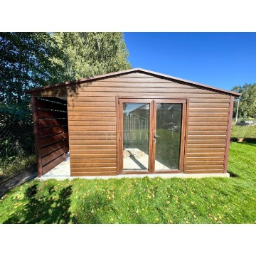 Schowek domek ogrodowy 5,5x4m - wiata 0,5m drzwi... - Altany, domki, namioty - Bydgoszcz - zdjęcie 2