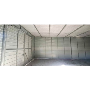 Hala - garaż blaszany 9,5x9m - 2 x brama dwus... - Garaże i wiaty - Jarocin - zdjęcie 3