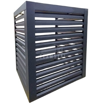 Osłona klimatyzatora - pompy ciepła 100x60x160 cm antracyt TS1218