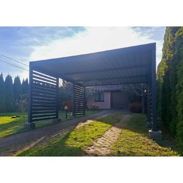 CarPort PREMIUM - wiata samochodowa 5x6 - antracyt... - Garaże i wiaty - Ełk - zdjęcie 2