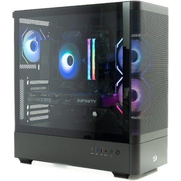 Komputer Obsidian PRIME, Ryzen 5 7600X, 32 GB, Radeon RX 9070, 1 TB M.2 PCIe